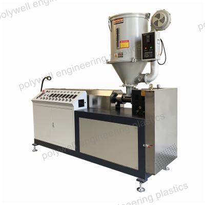 China PA66 GF25 Strip Thermal Strips Extrusion Machine Polyamide Strip Extruder Nylon Profile Making Line for sale