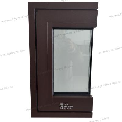 China Customized Sliding Aluminum System Window Heat Insulation Profile Windproof 1.8mm Glass for sale