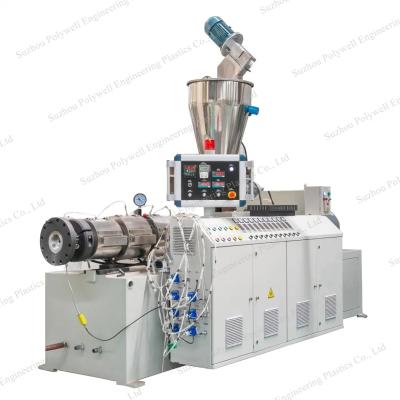 China PVC Profile Window Frame Making Machine Extruder Profile Extrusion Line PVC Extruder Machinery for sale