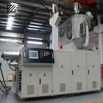 China Plastic Recycling PP/PE/PVC/MPP/HDPE Pipe/Profile Making Extruder Machine for sale