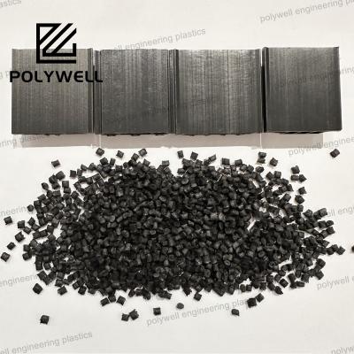 China Extrusion Material Retardant Polyamide Granules For Heat Insulation Strip PA66GF25 Recycling Material for sale