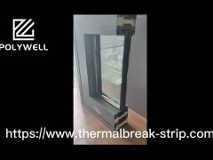 Aluminum Three Layers Glass Two Cavity Sliding Window Aluminum Windows