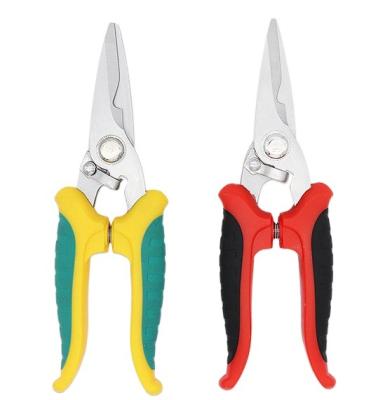 China Anti-Slip Handle Garden Shears Bonsai Tools Pick Shears Labor Saving Fruit Landscaping Grafting Shears for sale