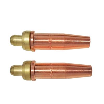 China Cooper+Brass Cutting Tips American Kind 3-GPN Medium Duty Cutting Nozzles for sale