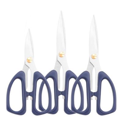 China Universal Kitchen Strong Scissors Stainless Steel Cutting Office And Household Scissors for sale