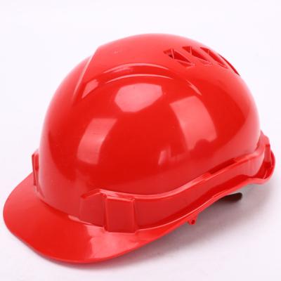 China Construction work ABS safety helmet 6 strap suspension points for sale