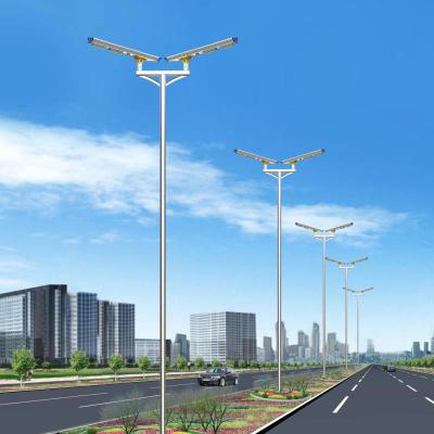 China Square 20 Years Warranty Q235 Solar Street Light Pole for sale