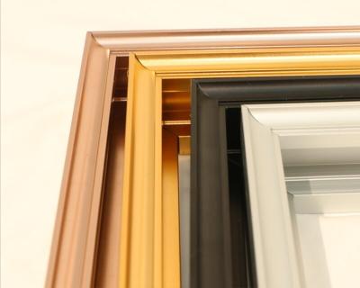 China Square Aluminum Alloy Mirror and Photo Picture Frames with a Variety of Color Choices for sale