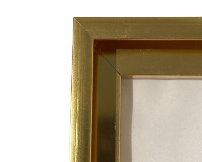 China Manufactured Brushed Aluminum Picture Frame for Decorative Display for sale