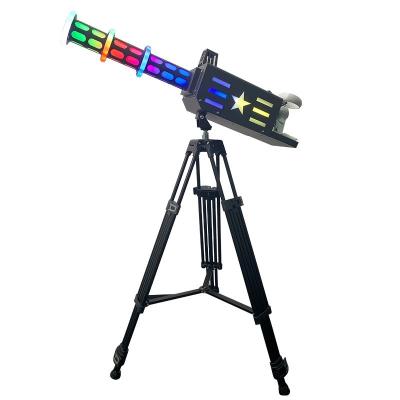 China Outdoor Park Stall Artifact VR Use Glass Gatling Children's Game Shooting Gun VR Gatling Gun In Wonderland for sale