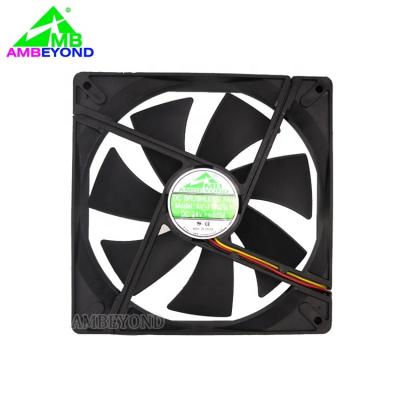 China High quality factory 140x140 mm 140 ball 14025 24v 48v 14cm brushless dc fan 140mm axial flow fan two filter 140x140x25mm 5v 12v for sale