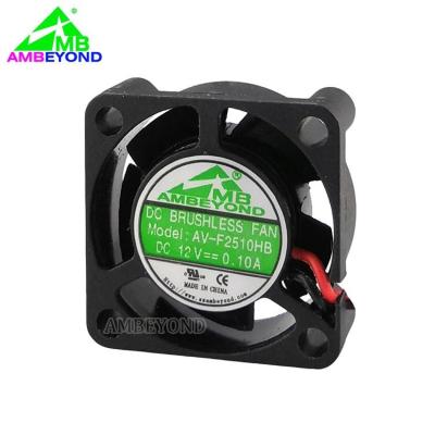 China Projector Cooler DC 12v 24v 25mm Ip68 Waterproof 2510 Automotive Industry Fan 25 mm 4pin for sale