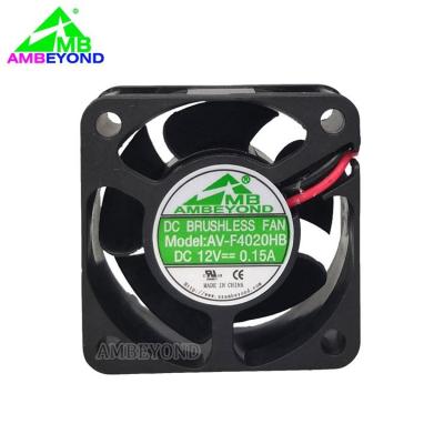 China Projector 3p PWM 0.25ah 12v 24v 4020 40mm DC Coling Fan Bearing 40x40x20 for sale