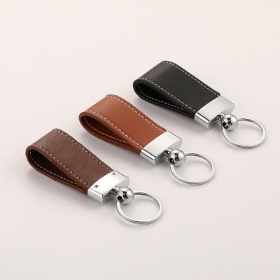 China Promotion Gift Vespa Colored Personalized Cute Leather Key Ring Key Fob With Logo Fur Tassel In Brown Keychain for sale