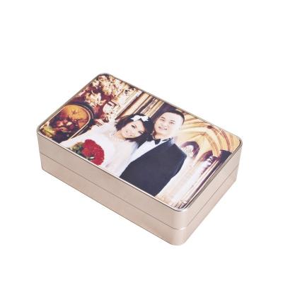 China Viable Wedding USB Drive Stick Metal USB Flash Packaging Box for sale