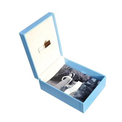 China Sustainable Sling System Wedding Flash USB Drive Storage Box for sale