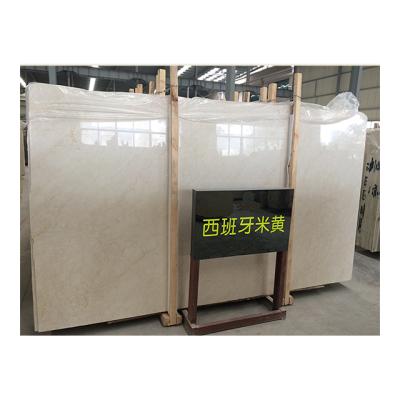 China Cheap Price Spain Crema Marfil Modern Marble Slab Prices Tile / Beige 3D Model Big Slab Graphic Design Office Buildings for sale