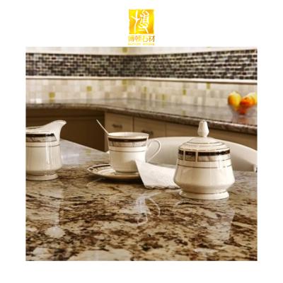 China Modern Luxury Prefab Granite Kitchen Countertops Island Benchtop for sale