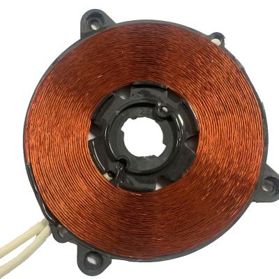 China Household Induction Cooker Heating Coils OEM Storage Parts For Wok 2 Type Large Size Copper Class 5KW Temperature Original Material Aluminum for sale