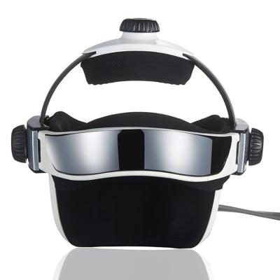 China Manxiang Comfortable Electric Automatic Head Massager Heat Compression Music Soothing Vibration for sale