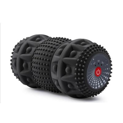 China Electric Deep Tissue Foam Roller Electric Deep Tissue Roller Vibrating Peaunt Recovery Peaunt Massage Ball for sale