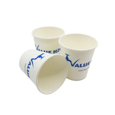 China Recycled materials china food packaging factory custom biodegradable single wall paper cup 12oz with lids for sale