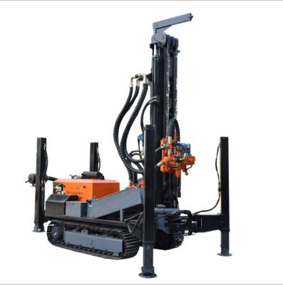 China BDM-200T Water Well Model DTH Rail Mounted Drilling Rig for sale