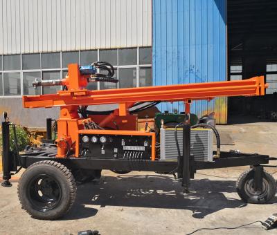 China Construction worksÂ   BDM-150A Trailer Mounted DTH Water Well Drilling Rig for sale