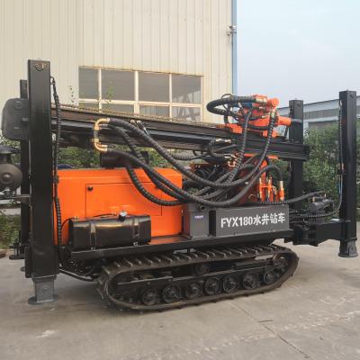 China FYX-180 Water Well Model DTH Rail Mounted Drilling Rig for sale