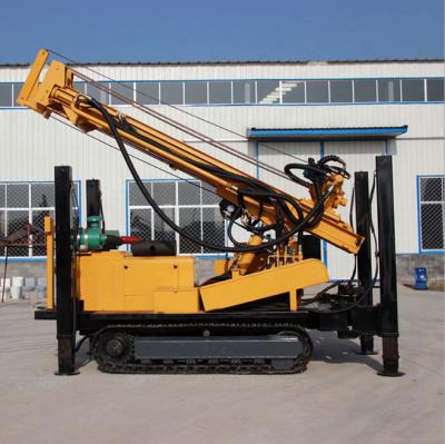 China BDM-800T Water Well 800m Deep Well Rail Mounted Model DTH Water Well Drilling Rig for sale