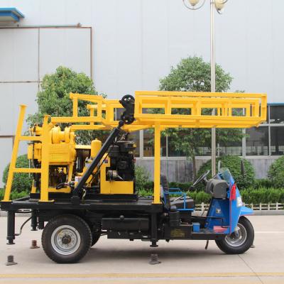 China Portable Rock Drilling Water Well BDM-200SL Model Tricycle Mounted Drilling Rig for sale