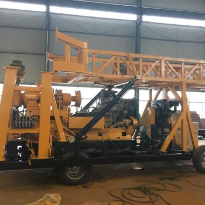 China Construction worksÂ   XYX-44A Model Trailer Mounted Water Well Drilling Rig for sale