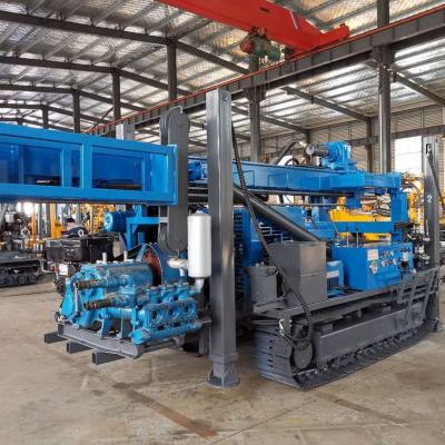 China JDL-350 Water Well Model Top Drive Hydraulic Drilling Rig and Cable System for sale