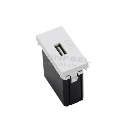 China MODULE IF-USB-TYPE-A-1-45225-1A/2.1A commercial/industrial/hospital 5V/2.1A USB SOCKET for sale