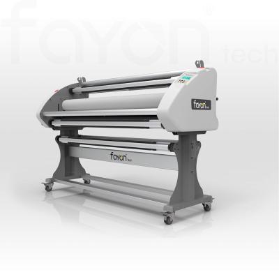 China machinery & Material W Fayon FY1600SE Wide Format 160cm Hot Cold Automatic Roll To Roll Laminator For Printing Shop for sale