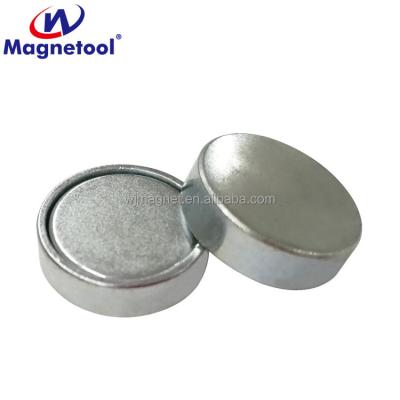 Китай ndfeb industrial round base neodymium magnetool magnet shallow pot magnet продается