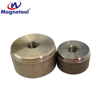 China Industrial Magnet Stainless Steel Cover N38 N42 N52 Shallow Neodymium Pot Magnet for sale