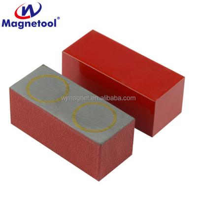 Китай Industrial red cuboid pot magnet alnico magnet 10kg 22lbs magnetic block продается