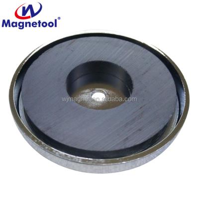 Κίνα Wholesale industrial magnet magnetool RB80 110lbs ferrite pot mouning magnet προς πώληση