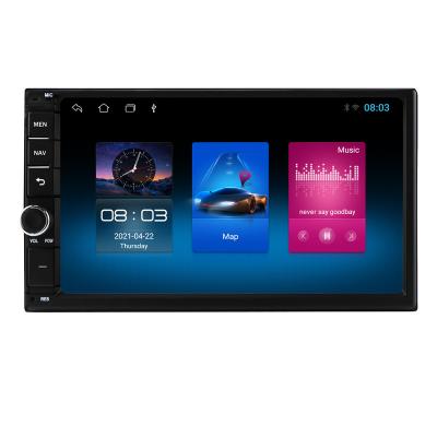 China GPS Carnova Android 10 1024*600 Quad Core 7 Inch 2 Din Car Navigation For 1+16G Universal for sale