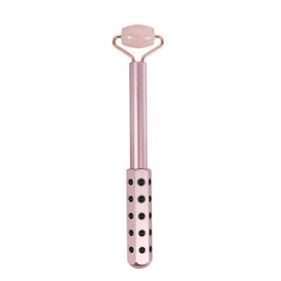 China New Germanium Roller Jade Roller Machine Double Rollers Style Beauty Products Skin Care Facial Uplift for sale