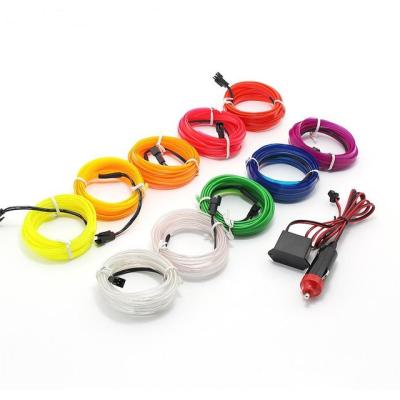 China Most Cars Ribbon Tube Strips Soft Neon Wire Led House Car RGB Neon Interior Light Party Events Glow Rope for sale