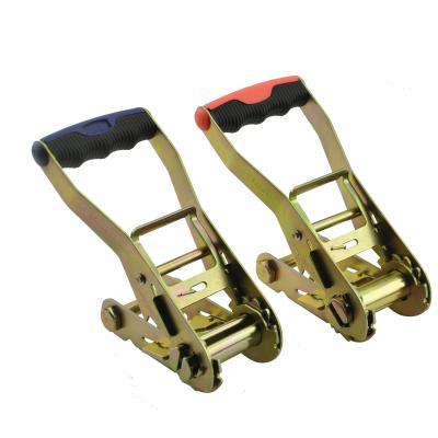 China Anti-Corrosion Yellow Zinc 3000kg Ratchet Buckle For Cargo Control for sale