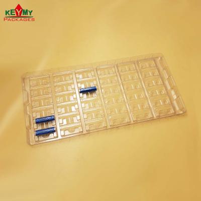 China Shenzhen Recyclable Antistatic Battery Transport Trays , PET / PVC Blister Battery Tray for sale