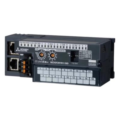 China NZ2GF2B1N1-16D PLC CC-Link IE Field I/O module for sale