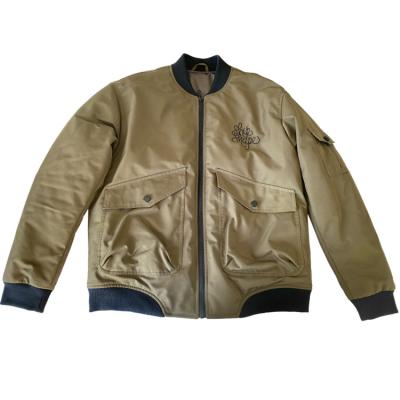 China Simplicity New Fashion Plus Size Men's Casual Jackets Custom Made Big Size Flight Jackets for sale