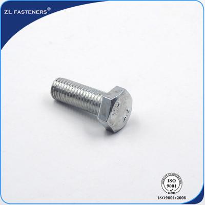 China El estruendo galvanizado 931/933 de los pernos del hex., el grado completo 8 del hilo del medio hilo emperna en venta