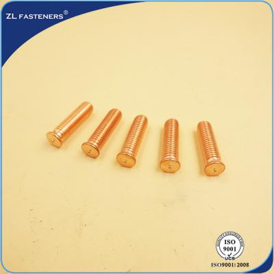 China Fine Appearance CD Welding Stud / Weld On Threaded Studs For High Stress Environment for sale