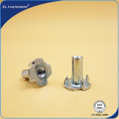 China Galvanized M4 M5 M6 Tee Nuts Furniture T Nut Din1624 For Furniture for sale