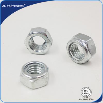 China Professional M6-M33 Galvanized Hex Lock Nut , Din 980 Nut Natural Color for sale